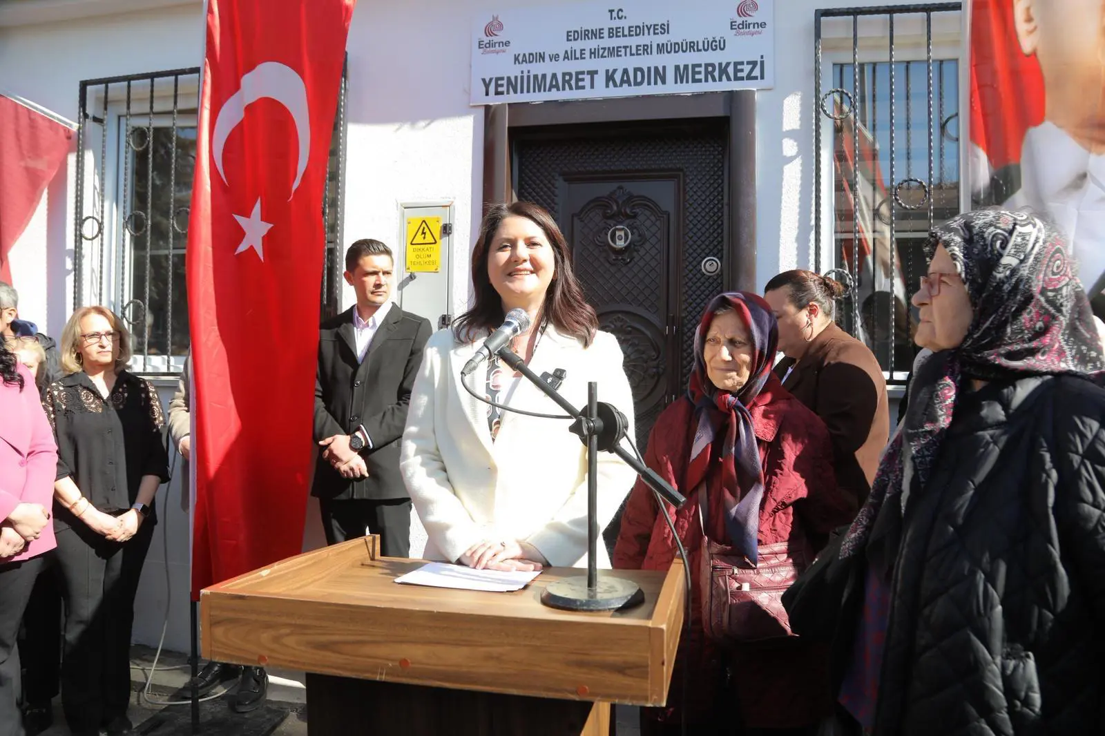 EDİRNE BELEDİYESİ YENİİMARET KADIN MERKEZİ KADINLAR GÜNÜ’NDE HİZMETE AÇILDI